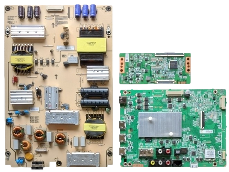 M75Q6-J03 Vizio TV Repair Parts Kit, Y8389654S Main Board, 09-75CAR1A0-00 Power Supply, K0042HVZZ T-Con, M75Q6-J03