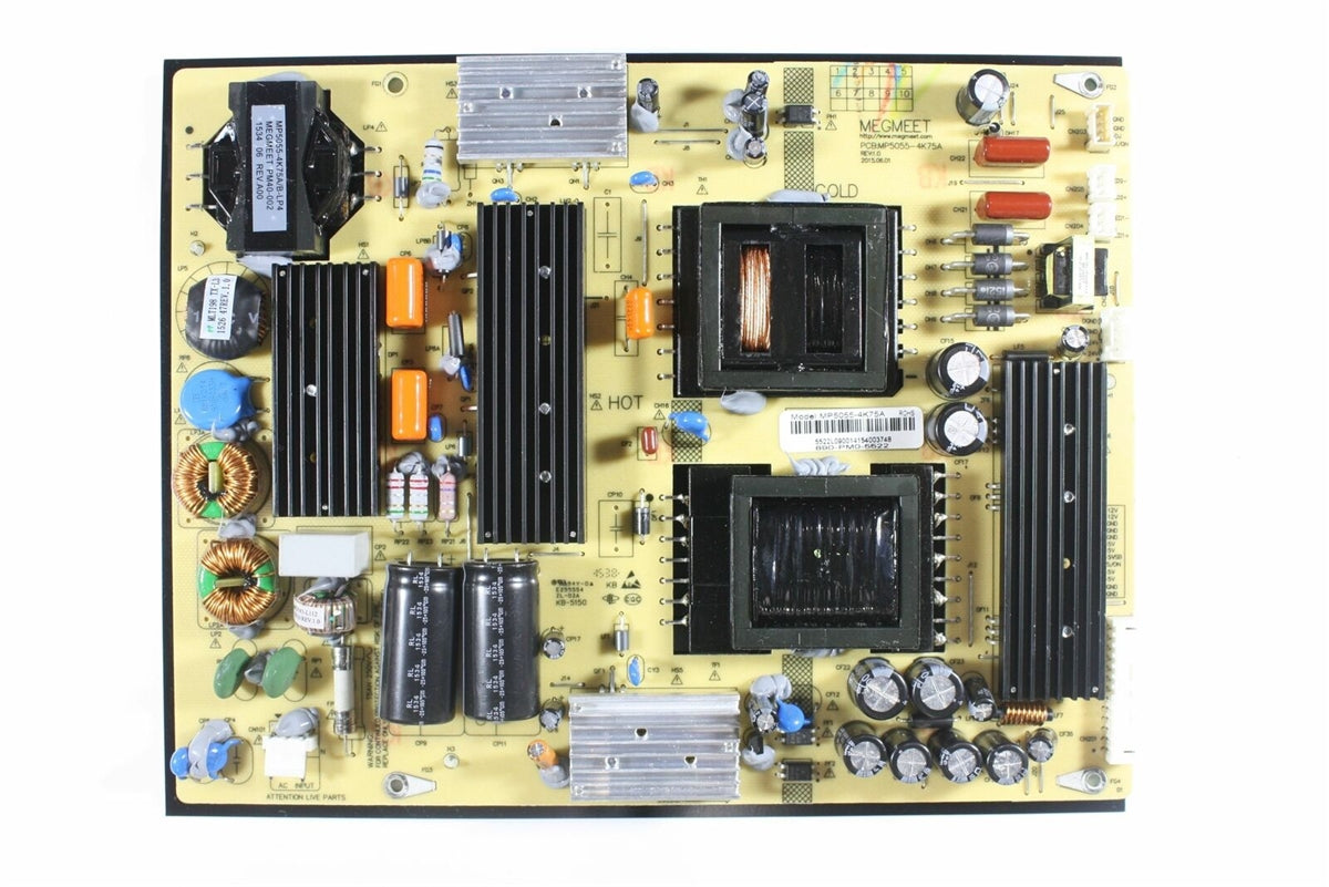 MP5055-4K75A Westinghouse Power Supply, 890-PM0-5522, WD50UC4300, WD55UT4490, TC-50CX400U