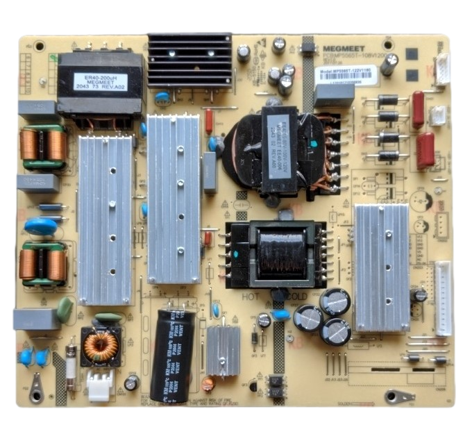 MP5565T-122V1160 RCA Power supply Board, MP5565T-108V1200, RWOSU6547-B