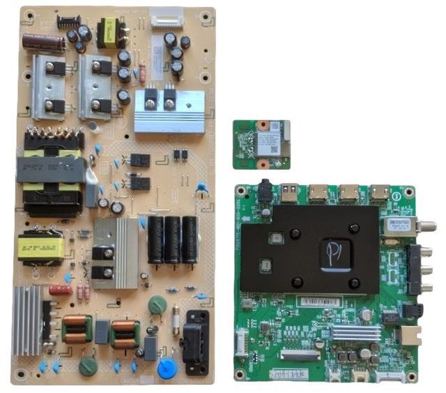 NS-55F301NA22 Insignia TV Repair Parts Kit, 756TXKCB02K094 Main Board, PLTVJW321XXGE Power Supply, 317GWFBT667WNC Wifi, NS-55F301NA22 REV B, NS-55F301NA22