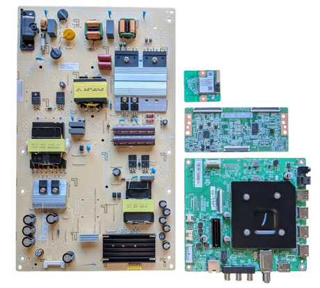 NS-65F501NA22 Insignia TV Repair Parts Kit, 756TXLCB02K068 Main Board, PLTVLI951XXFM Power Supply, 34.29110.0B0 T-Con, 317GWFBT667WNC Wifi, NS-65F501NA22