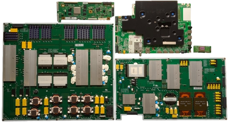 OLED77GXPUA BUSWLJR LG TV Repair Parts Kit, EBT66432303 Main, EAY65689321 Power, EAY65689322 Power, EAT65148701 T-Con, EAT64897202 Wifi, OLED77GXPUA.BUSWLJR