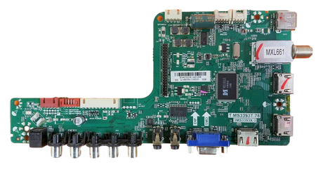 P55D44-00 MAIN Sanyo Main Board, 02-MB3393-CWS001, T.MS3393T.78, B14010342, 3MS3393X-3, DP55D44