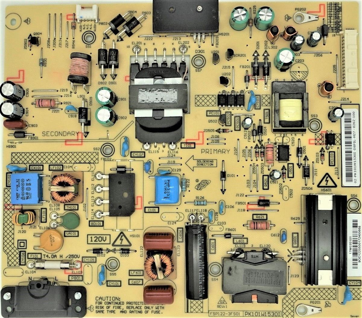PK101W1530I Toshiba Power Supply, FSP122-3FS01, PK101W1530I