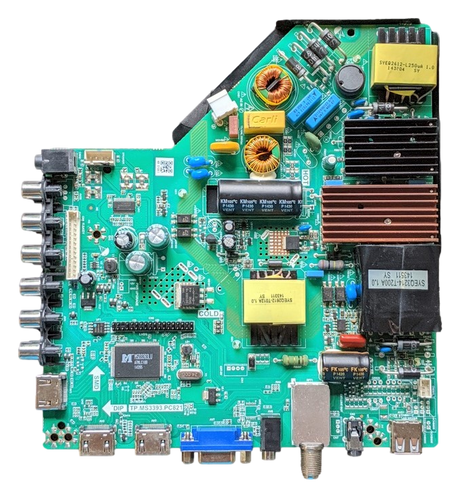 PLDED5068A-C-MAIN PROSCAN Main Board/Power Supply, TP.MS3393.PC821, V500HJ1-PE8, N14090049, PLDED5068A-C