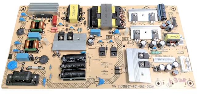 PLTVHW321XAGN Insignia Power Supply, (X)PLTVHW321XAGN, 715G8967-P01-005-003M, NS-55DF710NA19, NS-55DF710NA19 REV A, NS-55DF710NA19 REV B, NS-55DF710NA19 REV C, E4SW5518RKU