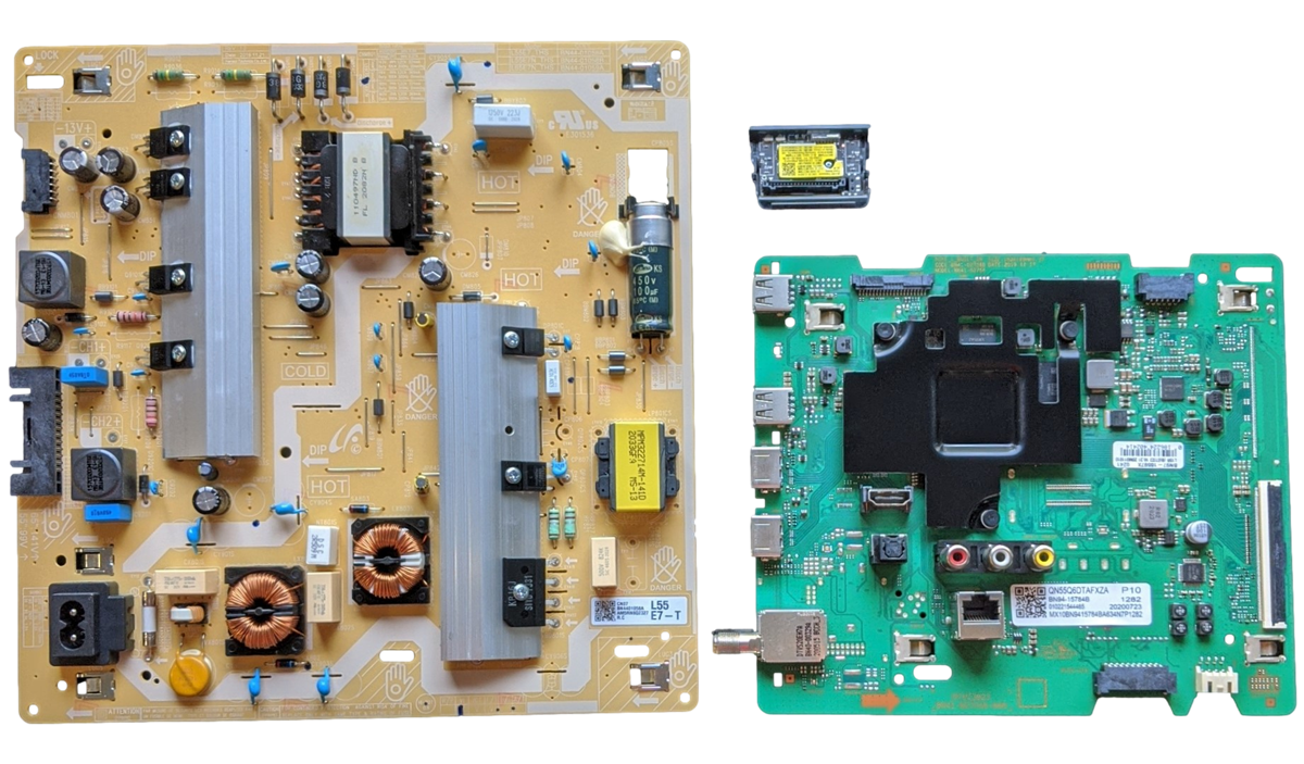 QN55Q60TAFXZA Samsung TV Repair Parts Kit, BN94-15784B Main Board, BN44-01058A Power Supply, BN59-01341A Wifi, QN55Q60TAFXZA, QN55Q6DTAFXZA