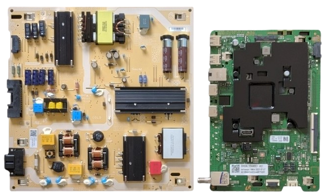 QN55Q6DAAFXZA AA01 Samsung TV Repair Parts Kit, BN94-16444D Main Board, BN44-01100C Power Supply, QN55Q6DAAFXZA (AA01), QN55Q60AAFXZA (AA01)