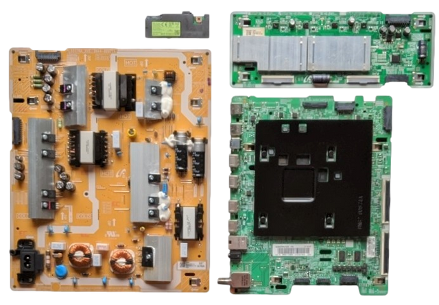 QN55Q70RAFXZA Samsung TV Repair Parts Kit, BN94-14259M Main Board, BN44-00977A Power Supply, BN44-00978A LED Driver, BN59-01314A Wifi, QN55Q70RAFXZA FA01