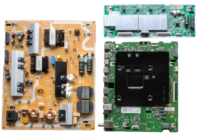 QN55Q80AAFXZA BA01 Samsung TV Repair Parts Kit, BN94-16906U Main Board, BN44-01051A Power Supply, BN44-01046B LED Driver, QN55Q80AAFXZA (BA01)