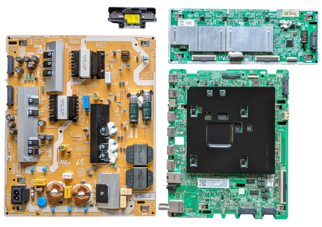 QN55Q80TAFXZA Samsung TV Repair Parts Kit, BN94-15684U Main Board, BN44-01051A Power Supply, BN44-01046B LED Driver, BNB59-01339A Wifi, QN55Q80TAFXZA