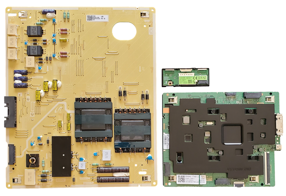 QN65LS03BAFXZA LG TV Repair Parts Kit, BN94-17461X Main Board, BN44-01120B Power Supply, BN59-01333A Wifi, QN65LS03BAFXZA, QN65LS03BDFXZA