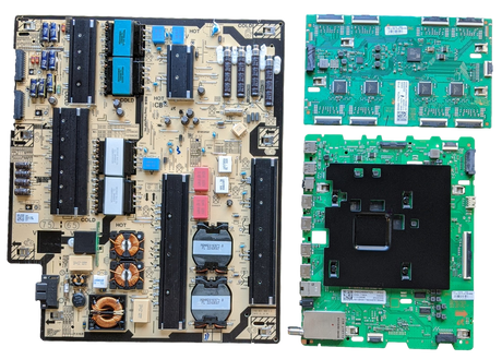 QN65QN90BAFXZA Samsung TV Repair Parts Kit, BN94-17362A or BN94-17721N Main Board, BN44-01163B Power Supply, BN94-17427A LED Driver, QN65QN90BAFXZA