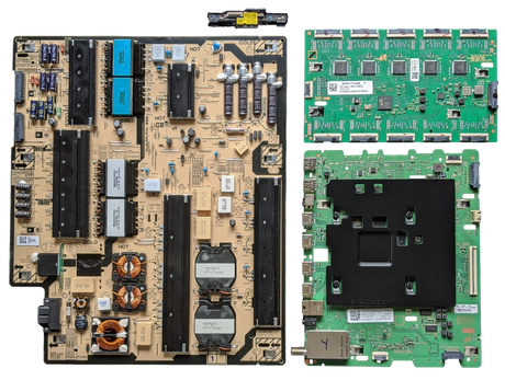 QN75QN90BAFXZA Samsung TV Repair Parts Kit, BN94-17722Y Main Board, BN44-01168B Power Supply, BN94-17426B LED Driver, BN59-01397A Wifi, CC02, QN75QN90BAFXZA