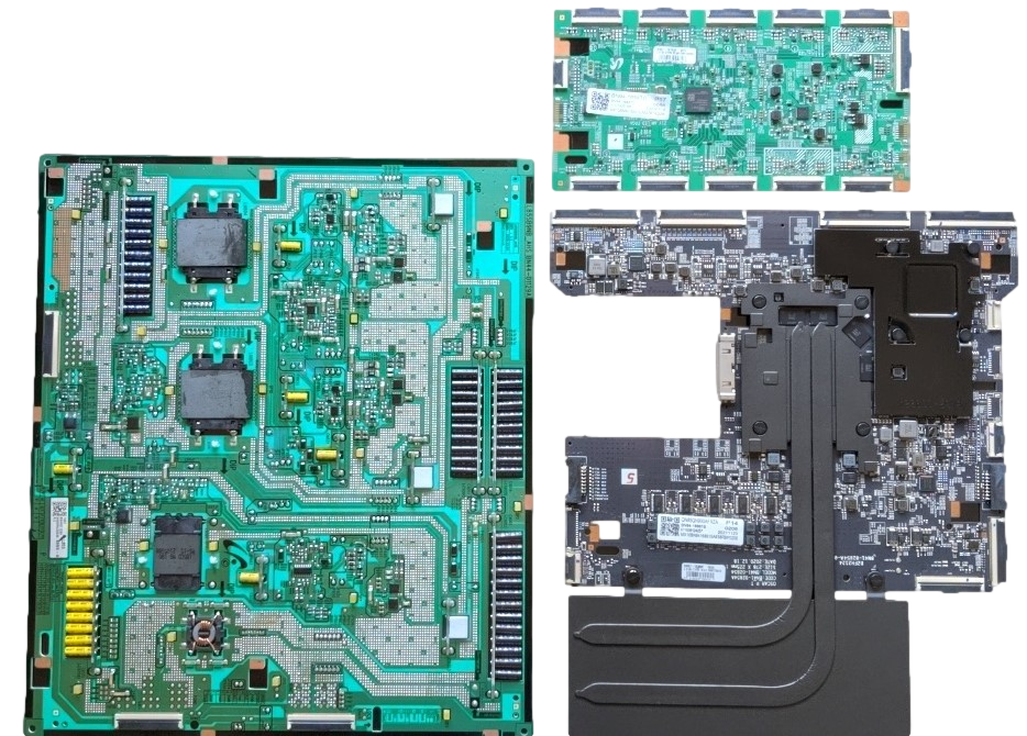 QN85QN900AFXZA Samsung TV Repair Parts Kit, BN94-16861S / BN94-17208V Main Board, BN44-01129A Power Supply, BN94-16847C SubCon, QN85QN900AFXZA (AA01)