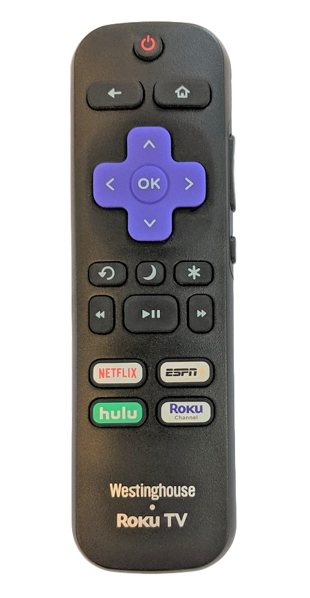 RC453 Westinghouse Roku TV Remote, Original New RC453, WR50UT4009, WR65UT4009, WR55UX4019, WR55UT4009, WR50UX4019, WR65UX4019, WR43UX4019, WR43UT4019