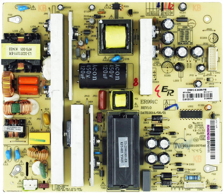 RE46ZN2122 RCA Power Supply, ER991C, CQC11001057548, PRK65A65RQ, SLD65A55RQ