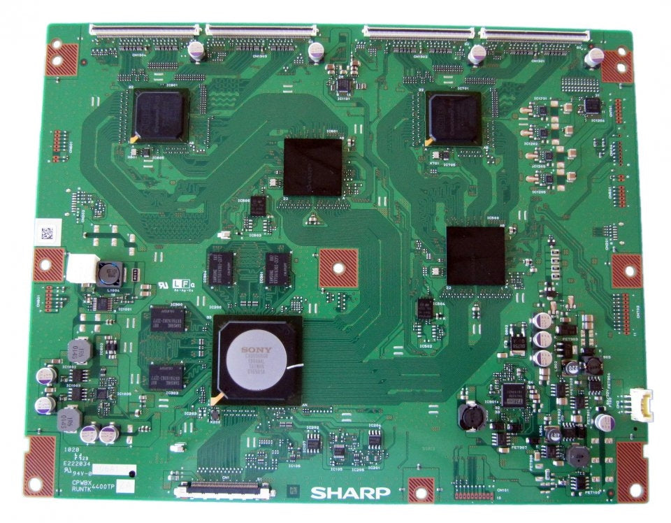 RUNTK4400TPZA Sharp TV Module, T-Con, CPWBX4400TPZA, 4400TPZA, 4400TP, ZA, KDL-46NX800