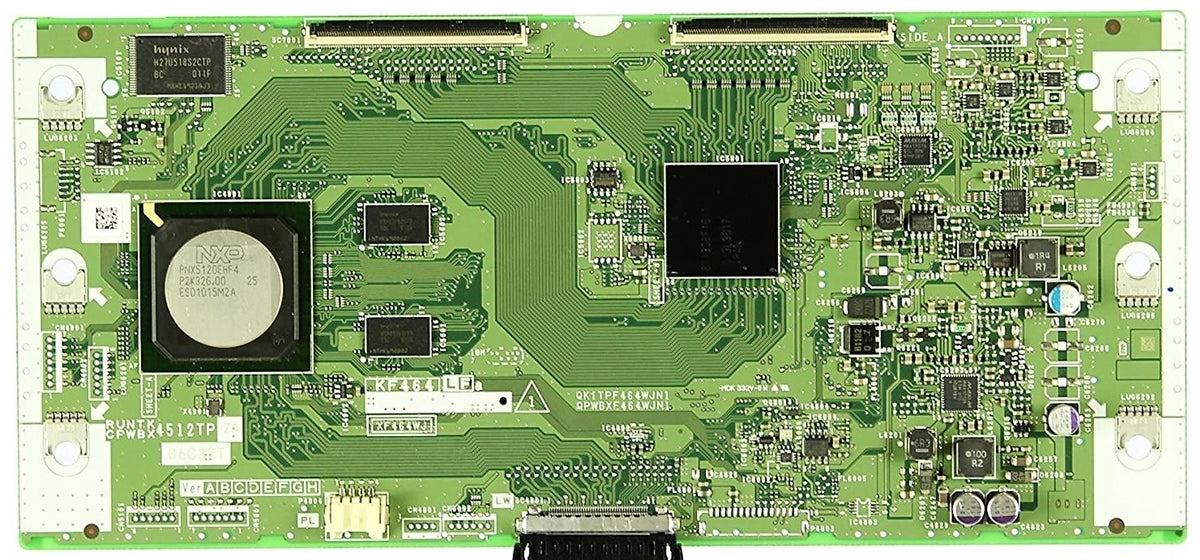 RUNTK4512TPZA Sharp TV Module, T-Con, CPWBX4512TPZA, KF464, XF464WJ, QKITPF464WJN1, LC-60LE810UN