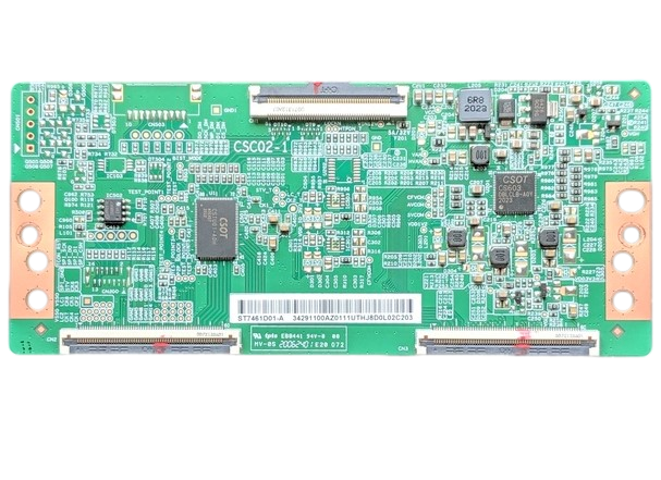 ST7461D01-A TCL T-Con Board, CSC02-1, 34.291100.AZ, E88441, 19303, 75S434