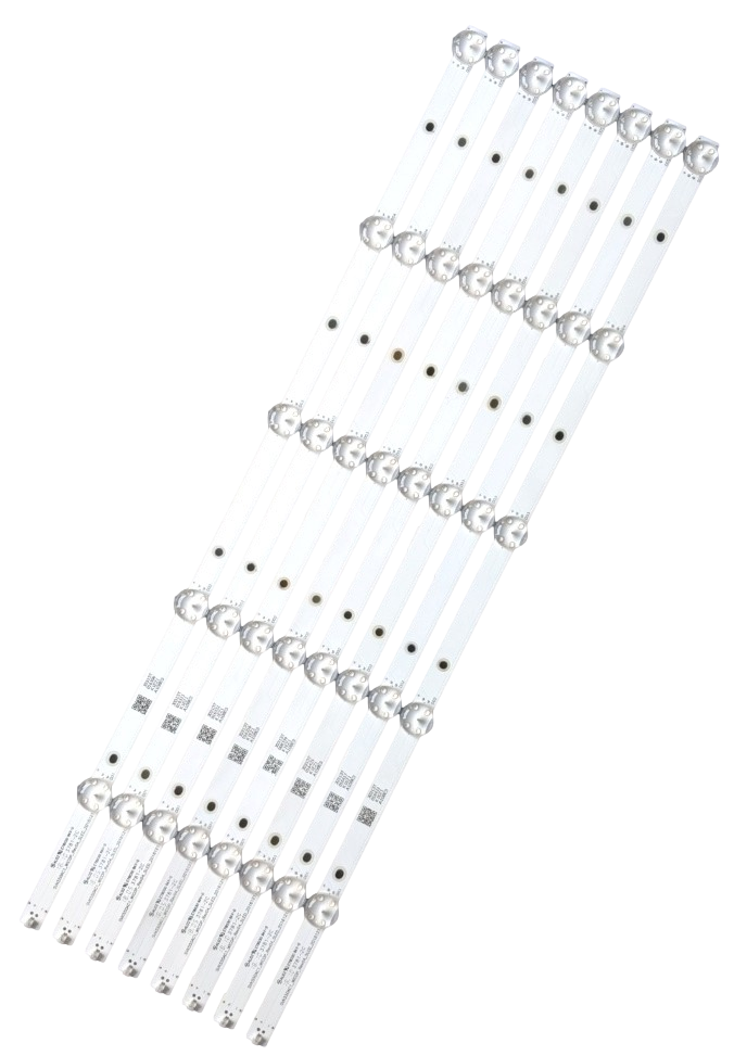 SVK550AC1 Toshiba Backlight Strips, SVK550AC1_WICOP_Rev04_5LED_20161212, 55LF621U19, 55LF711U20