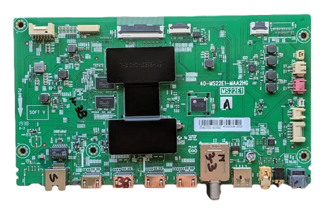 SVSMS22E04-MA200AA TCL Main Board, 40-MS22E1-MAA2HG, V8-ST22K01-LF1V2201, NTX000264A-00326, 50S525