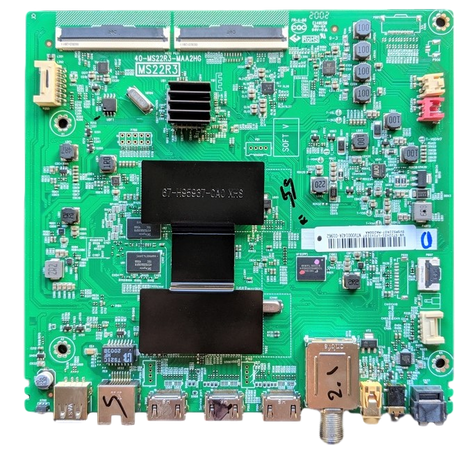 SVSMS22R07-MA200AA TCL Main Board, V8-ST22K01-LF1V2237, 40-MS22R3-MAA2HG, MSR22R3, 55S423