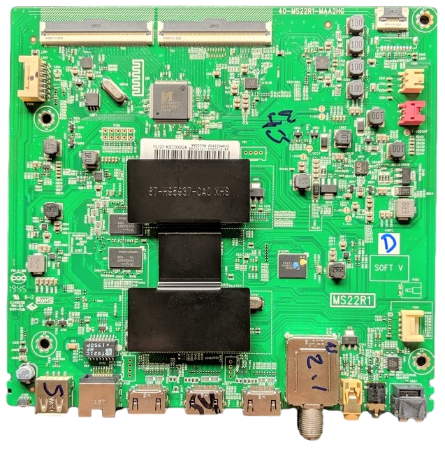 SVSMS22R08-MA200AA TCL Main Board, V8-ST22K01-LF1V2265, 40-MS22R1-MAA2HG, 55S421