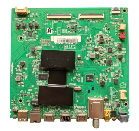 SVSMS22T04-MA200AA TCL Main Board, 40-MS2212-MAA2HG, MS22T2, V8-ST22K01-LF1V2218, 43S425