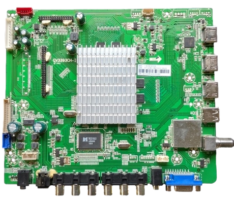 SY14085-1 RCA Main Board, 890-M00-06N22, CV3393CH-I, 65H8CG