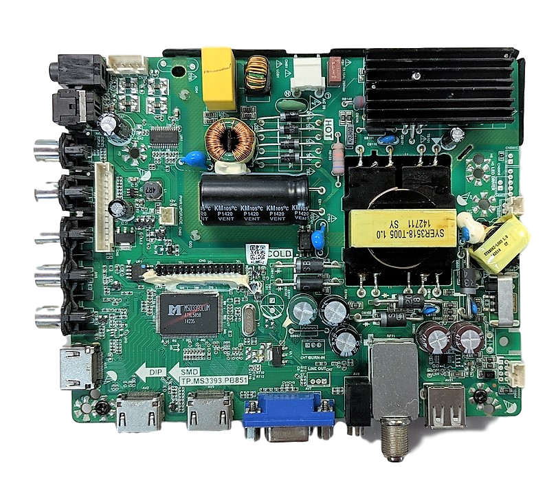 SY14409 Element Main Board / Power Supply, TP.MS3393.PB851, N14070046, 890-M00-06N67, ELEFW504A