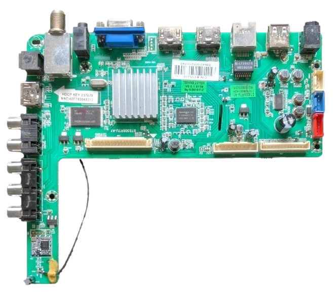 SY15216 Toshiba Main Board, SY15216, ST6308RTU-A1, SE50FYT