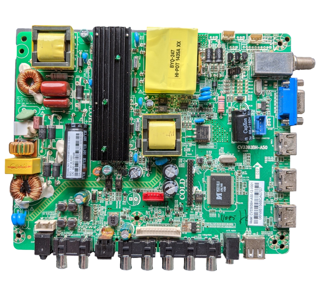 SY15242 Element Main Board/ Power Supply, 890-M00-06N9B, CV3393BH-A50, ELEFT506