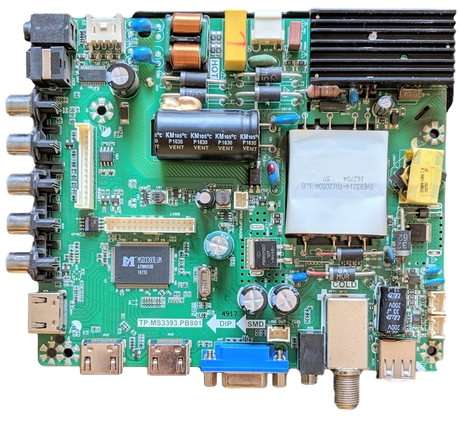 SY16200 Element Main Board, SY16200| TP.MS3393.PB801, K16060372|V500HJ1-PE8, 890-M00-06NC6, SY16200-3,  SY16200-2, ELEFW5016