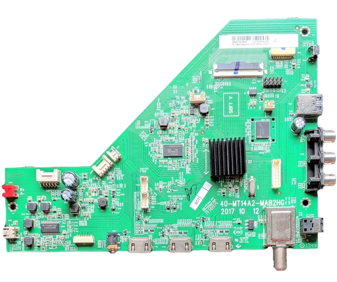 T8-1MS6000-MA200AA Philips Main Board, DAH7502605, V8-ST14K01-LF1V8111, 40-MT14A2-MAB2HG, 50PFL5604/F7A