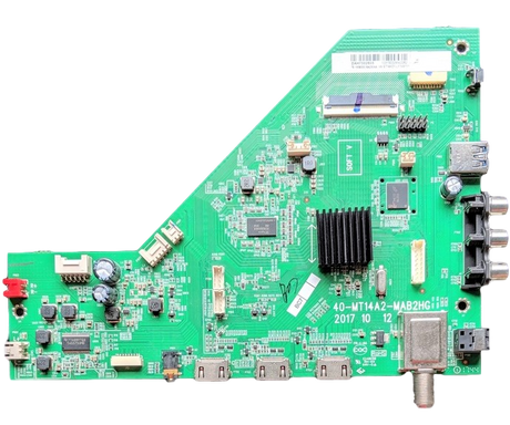 T8-1MS6000-MA200AA Philips Main Board, DAH7502605, V8-ST14K01-LF1V8111, 40-MT14A2-MAB2HG, 50PFL5604/F7A