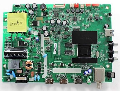 T8-40NAZP-MA2 TCL Main Board / Power Supply, 40-UX38M0-MAD2HG, T8-40NAZP-MA2, 40FS3750, 40FS3800