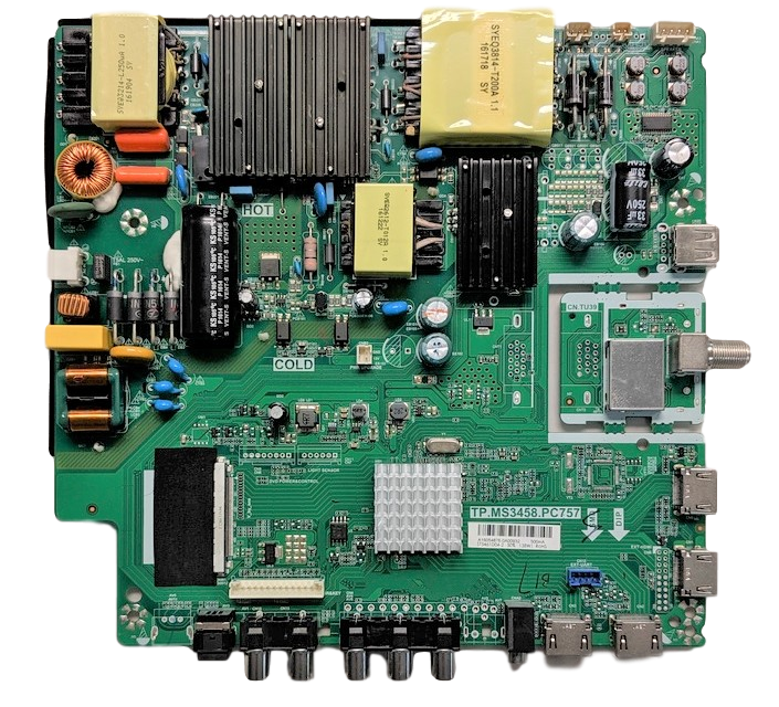 TP.MS3458.PC757 RCA Main Board, RTU4002 Mian Board, ST5464D04-2