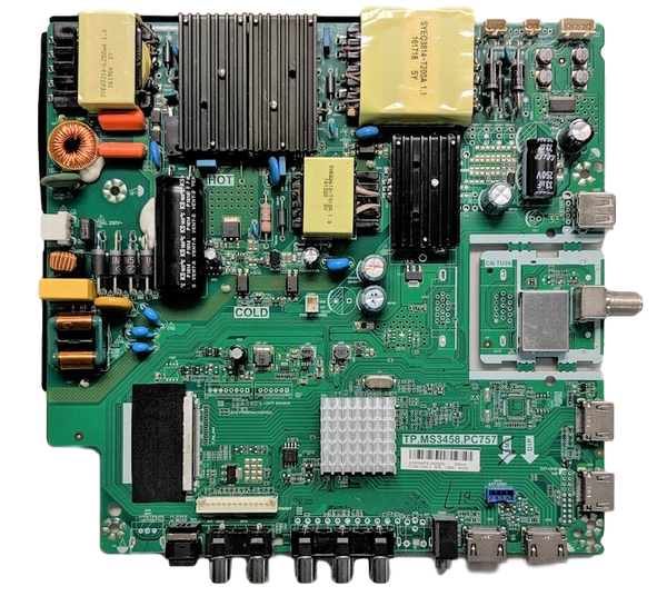 T.MS3458.U801 4K TV motherboard MAIN BOARD FOR RCA p750qvn03