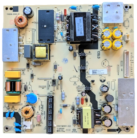 TV5016-ZC02-01 Onn Power Supply, TV5016-ZC02-01, E021M481-C2, E168066, 100012585