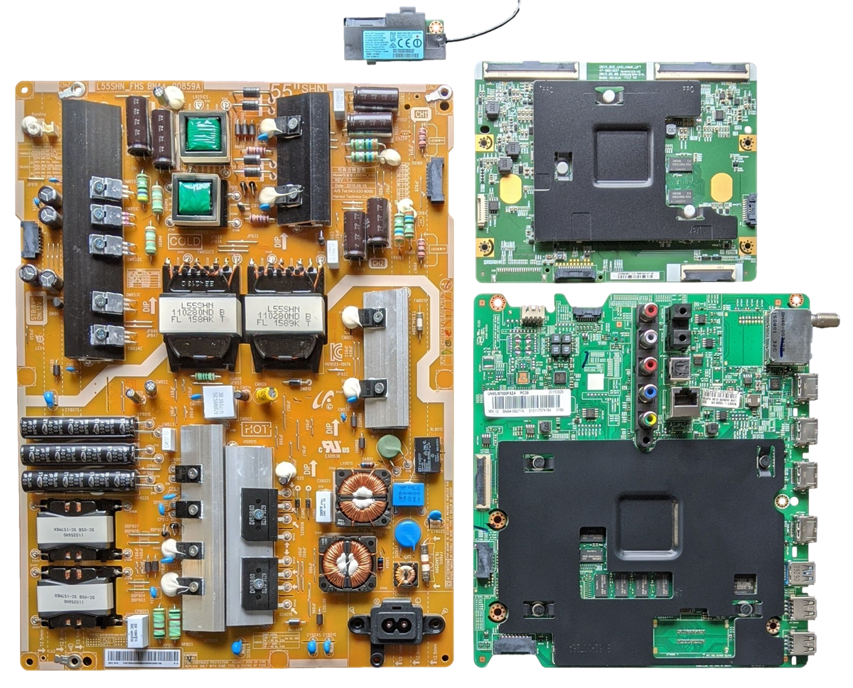 UN55JS7000FXZA Samsung TV Repair Parts Kit, BN94-09271A main Board