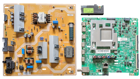 UN55RU7100FXZA Samsung TV Repair Parts Kit, BN94-14756W Main Board, BN44-00932N Power Supply, BN95-01314A Wifi, UN55RU7100FXZA, UN55RU7200FXZA, UN55RU7100FXZA (CA02), UN55RU7200FXZA (CA02)