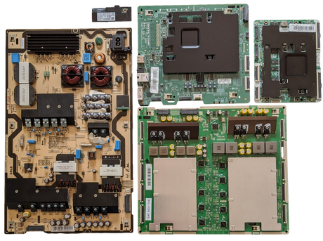 UN65KS9800FXZA Samsung TV Repair Parts Kit, BN94-10846N Main Board, BN44-00892A Power Supply, BN95-02590A T-Con, BN96-39394A LED Driver, BN59-01239A Wifi, UN65KS9800FXZA