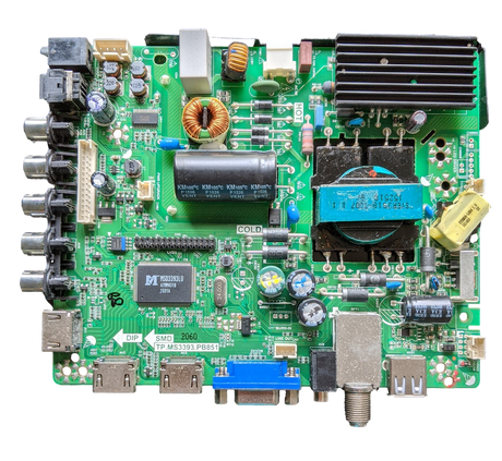 V400HJ6-PE1 RCA Main Board/Power Supply, TP.MS3393.PB851, J40BE926