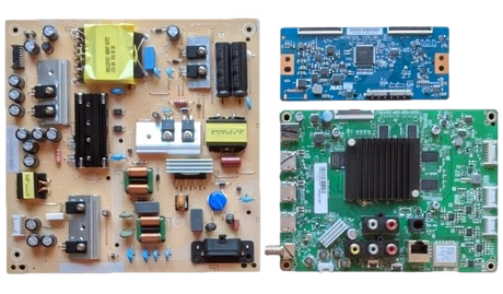 V555-G1 Vizio TV Repair Parts Kit, 756TXICB02k040 Main Board, ADTVI2815AAV Power Supply, 55.55T32.C28 T-Con, V555-G1 (LTMWYIKV, LTMWYILV, LTCWYIMV, LTCWYINV Serial)