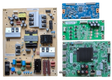 V556-G1 Vizio TV Repair Parts Kit, 756TXICB02K042 Main Board, ADTVI1818XB3 Power Supply, 55.55T32.C28 T-Con, LNTVIW55XAC8 Led Driver, V556-G1