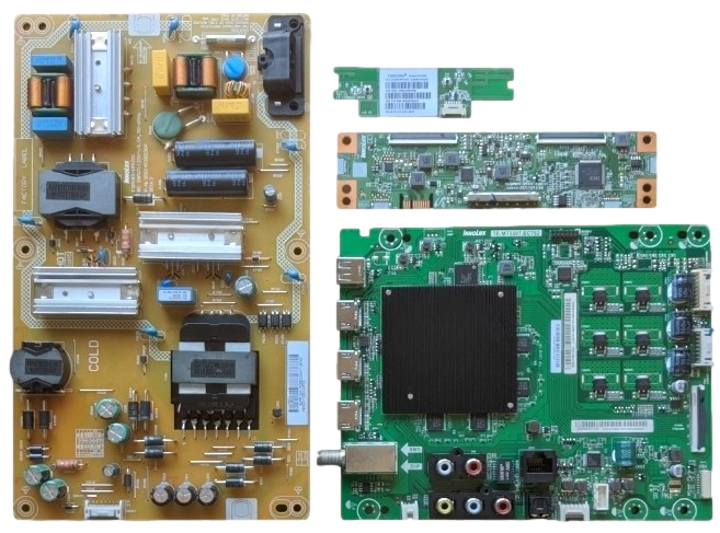 V655-G9 Vizio TV Repair Parts Kit, 6M03A0000S00J Main Board, 6M04B0000W000 Power Supply, TACDJ4031 T-Con, 6M01B0000B000 Wifi, LINIYBKV, V655-G9
