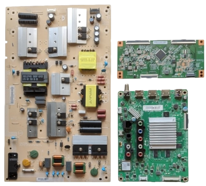 V705-G1 Vizio TV Repair Parts Kit, 756TXJCB02K026 Main Board, ADTVJ1825AB4 Power Supply, CV700U1-T01-CB-1 T-Con, V705-G1