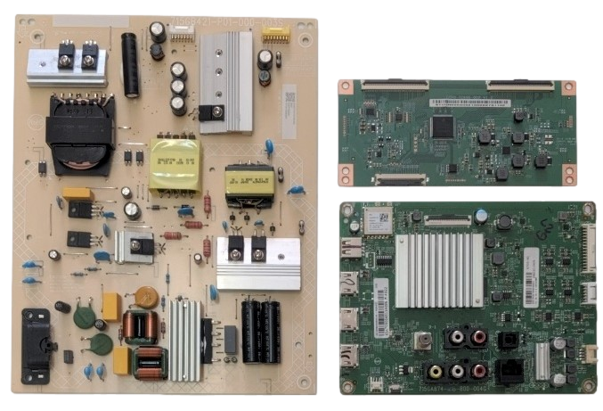 V705-H1 Vizio TV Repair Parts Kit, V705-H1 LMXDZJMW, 756TXKCB02K053 Main Board, ADTVK1819AAB Power Supply, STCON695G T-Con, V705-H1 (LMXDZJMW)