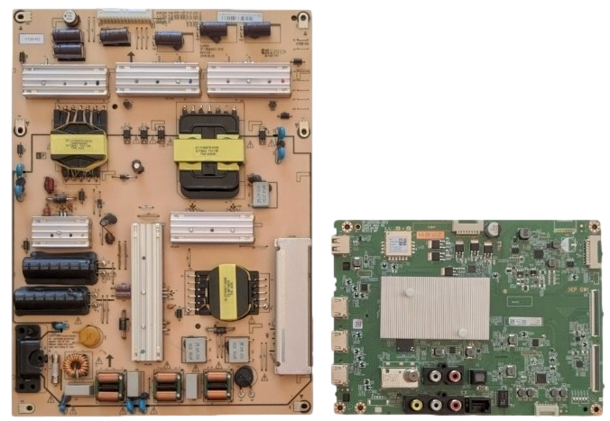 V705-H13 Vizio TV Repair Parts Kit, V705-H13, V705-H3, Y8389322D Main Board, 09-70CAR0V0-00 Power Supply, V705-H13, V705-H3